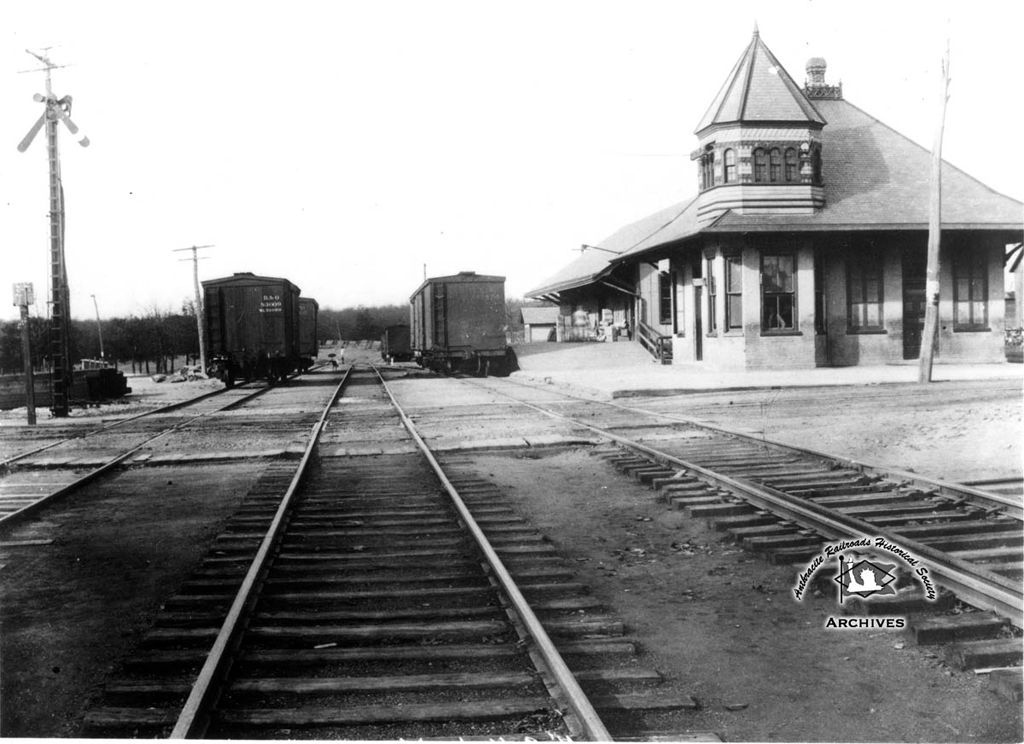 Lehigh Valley Station  at Freeland, PA - ARHS Digital Archive