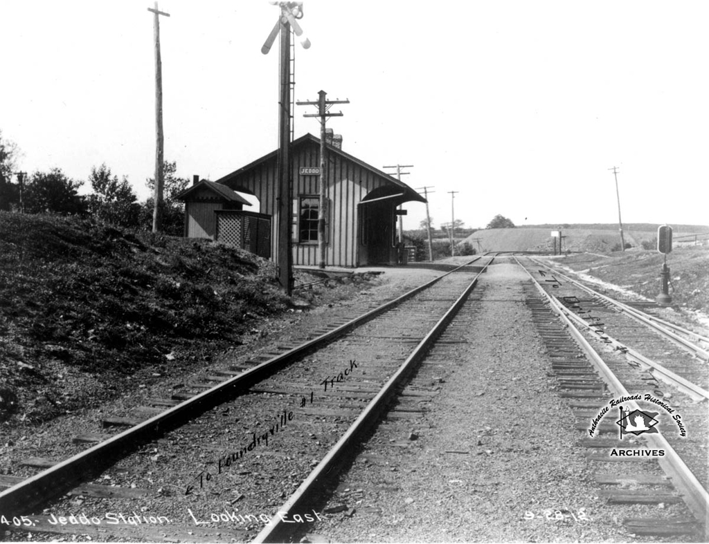 Lehigh Valley Station  at Jeddo, PA - ARHS Digital Archive